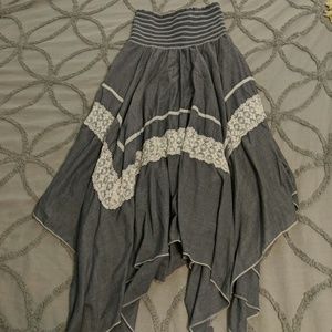 Strapless Cotton Dress